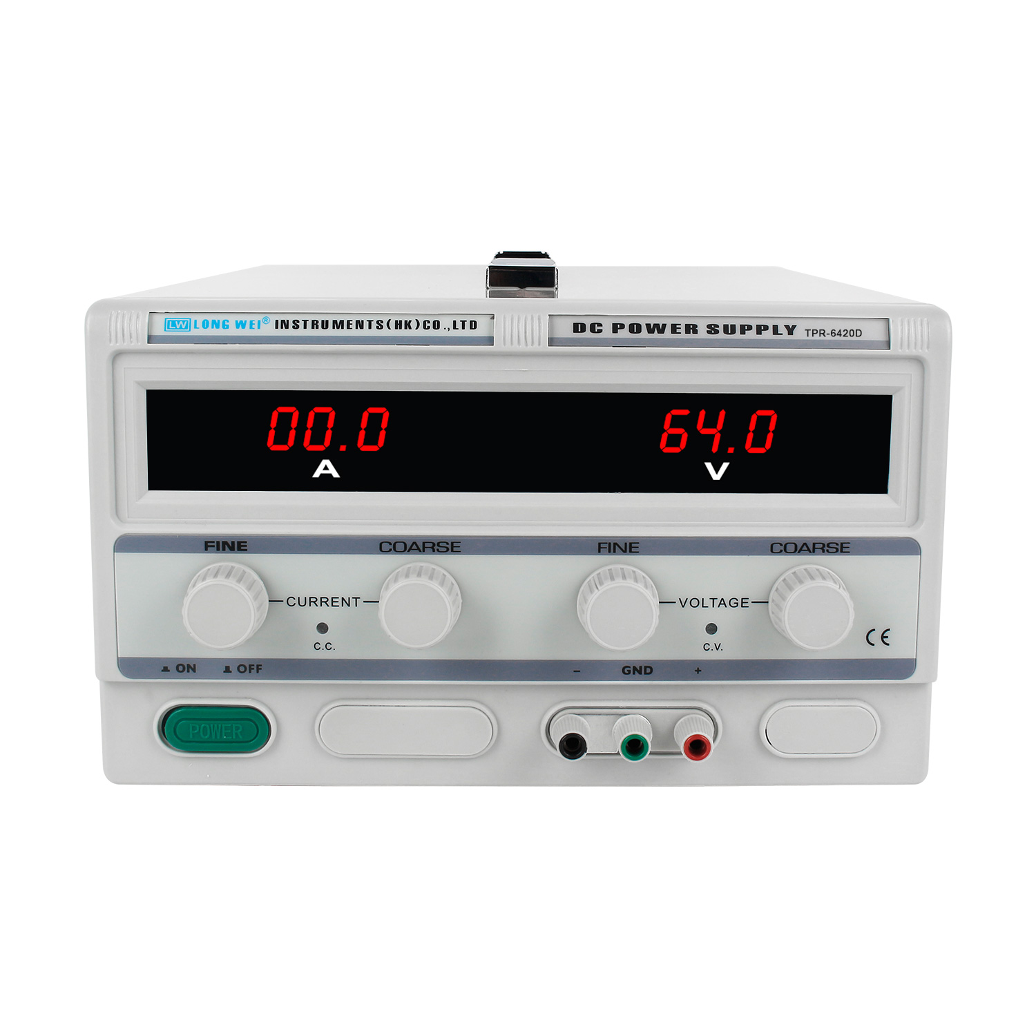 Linear Lab Power Supply Adjustable - แหล่งจ่ายไฟฟ้ากระแสตรงแบบปรับค่าได้ Longwei TPR-6420D 64V 20A LED