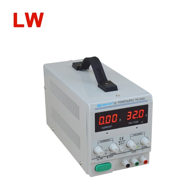 Linear Lab Power Supply Adjustable - แหล่งจ่ายไฟฟ้ากระแสตรงแบบปรับค่าได้ดิจิตอล LW PS-305D 302D 303D 6402D