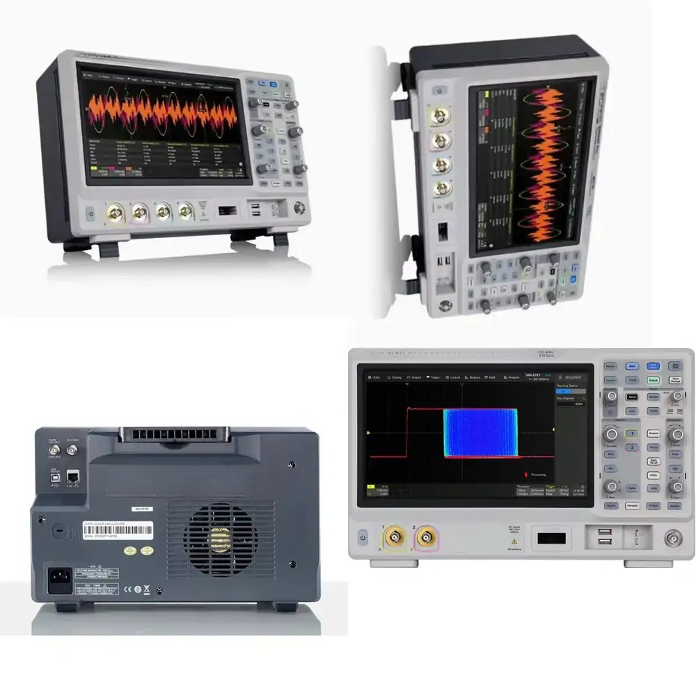 Digital Storage Oscilloscope 100Mhz - ออสซิลโลสโคปแบบดิจิตอล 4 ช่องสัญญาณ 100MHz รุ่น SDS2104X