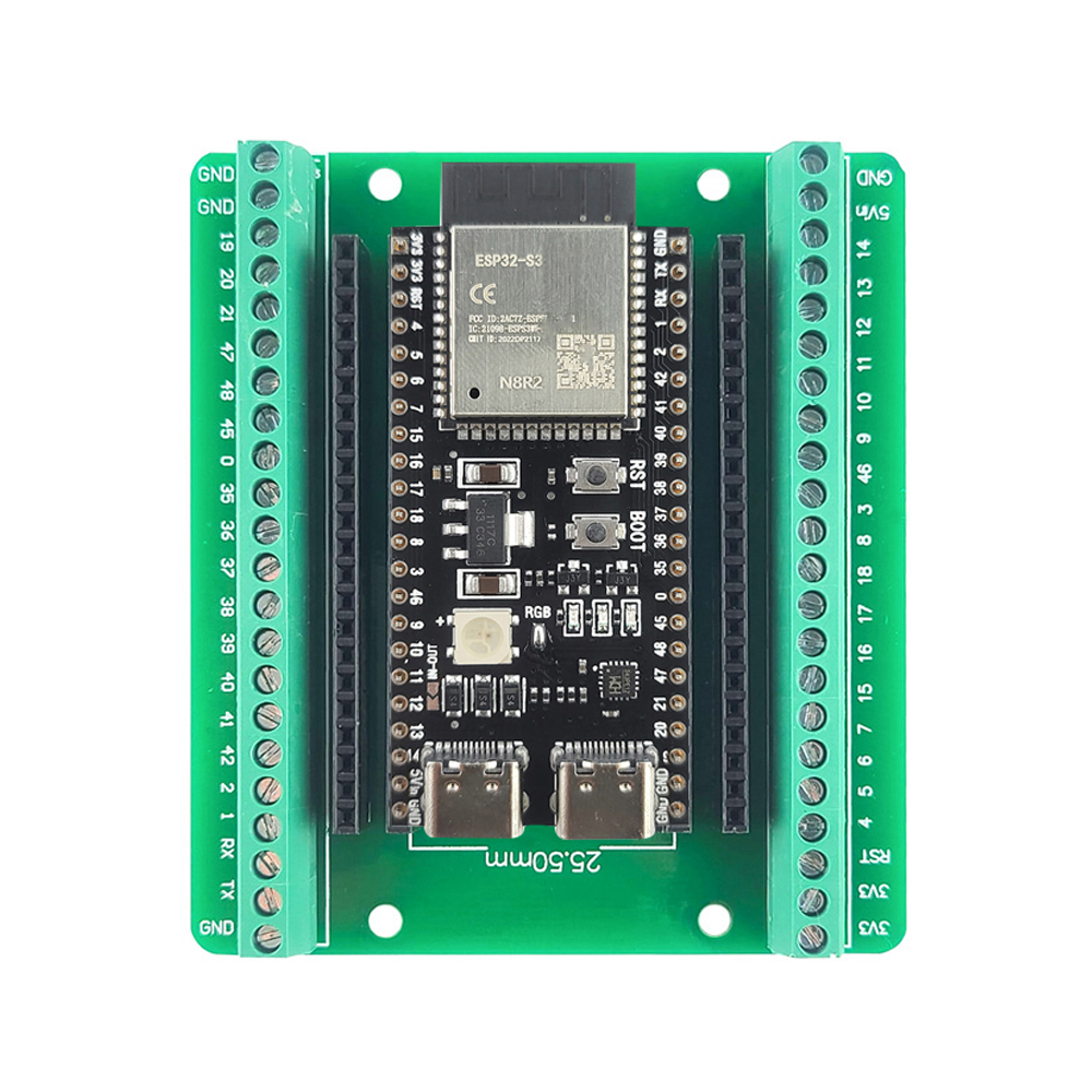 Esp32 S3 Development Board Lot - บอร์ดพัฒนา ESP32 S3 พร้อมชุดอะแดปเตอร์ขยาย 2.4G Wifi