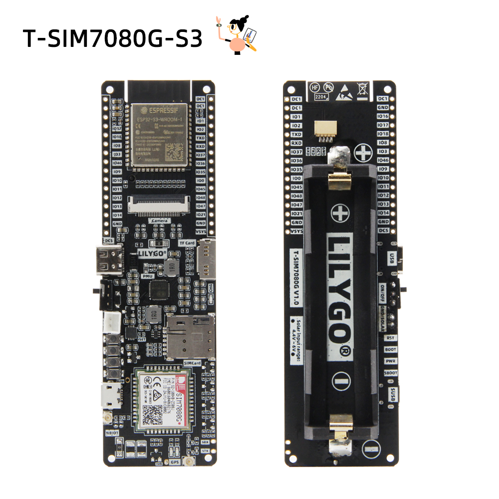 Esp32 S3 Development Board Lot - LILYGO® T-SIM7080-S3 บอร์ดพัฒนา ESP32-S3 โมดูล SIM7080Gสัญญาณ