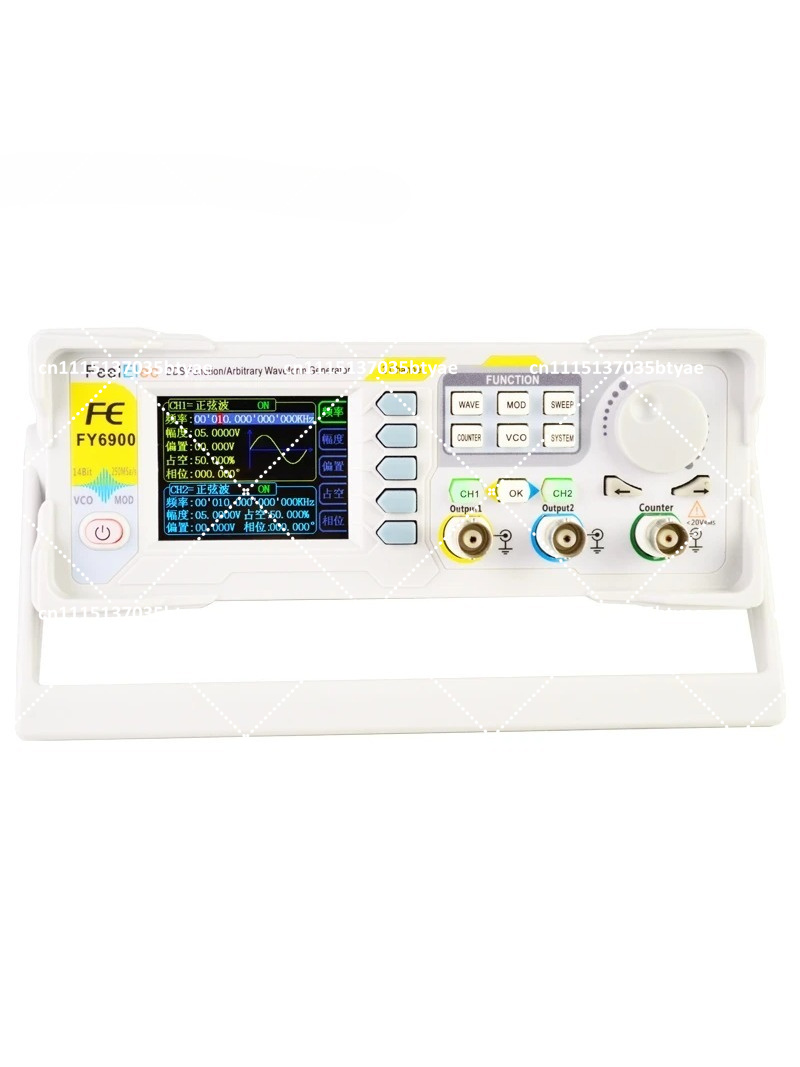 Function Arbitrary Waveform Generator - เครื่องกำเนิดสัญญาณแบบ DDS รุ่นใหม่ FY6900 20MHz สองช่องสัญญาณ