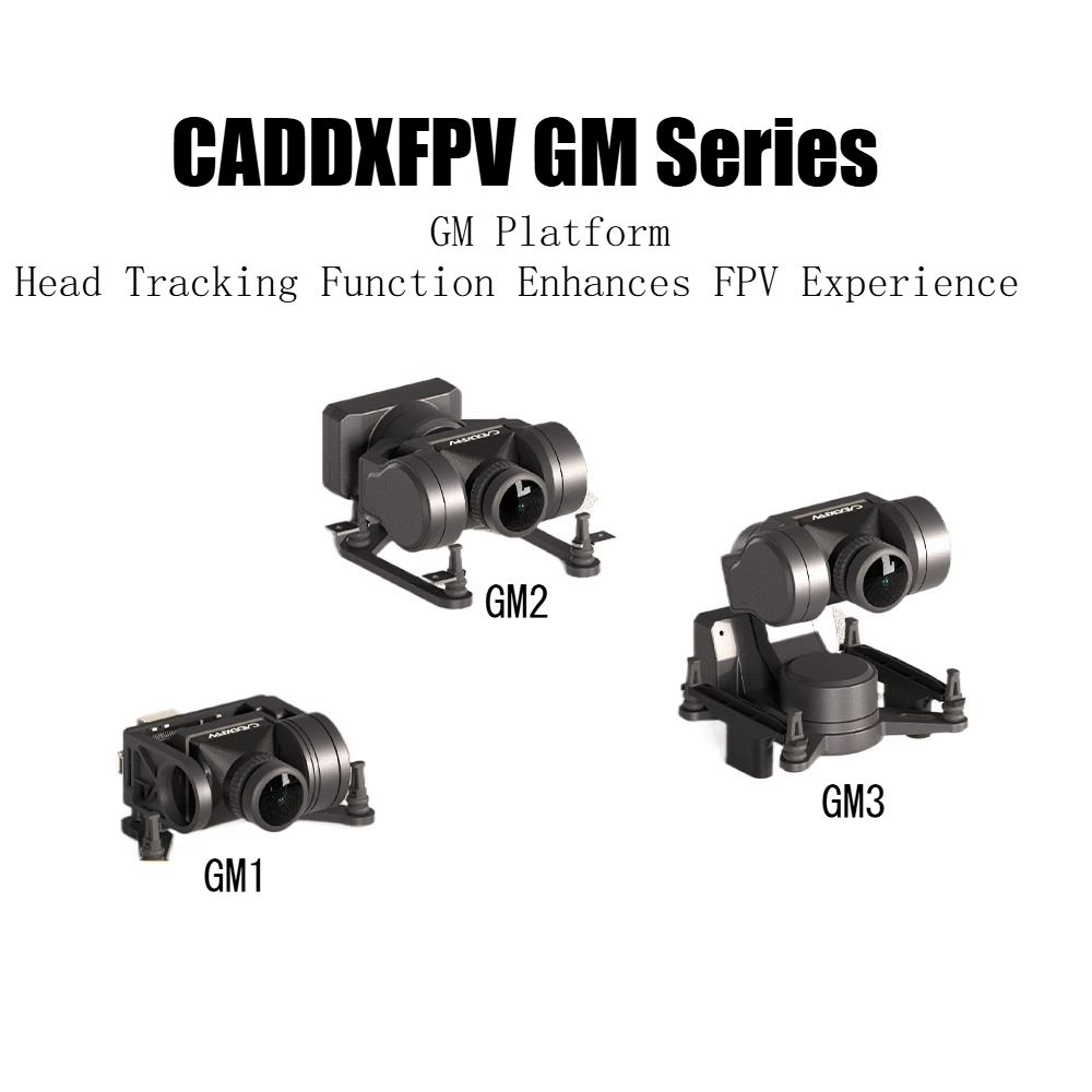Fpv Goggles Walksnail Avatar Hd - CADDXFPV Gimbal GM1/GM2/GM3 (ไม่มีกล้อง) ชุดติดตั้งกล้อง FPV