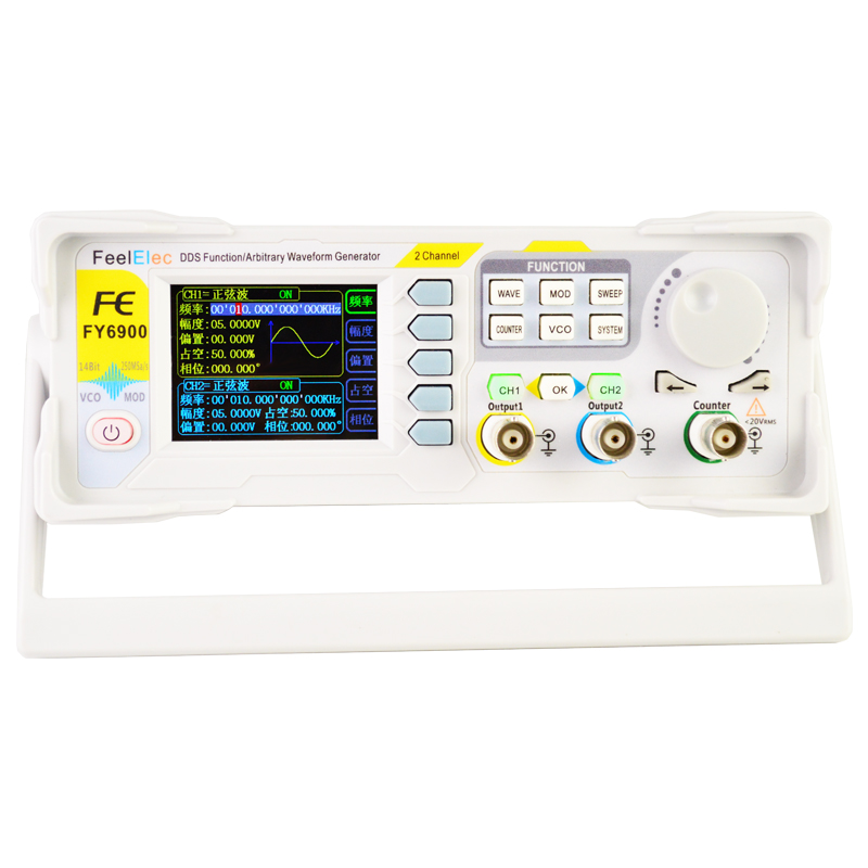 Function Arbitrary Waveform Generator - ใหม่ FY6900 60MHz Dual Channel DDS