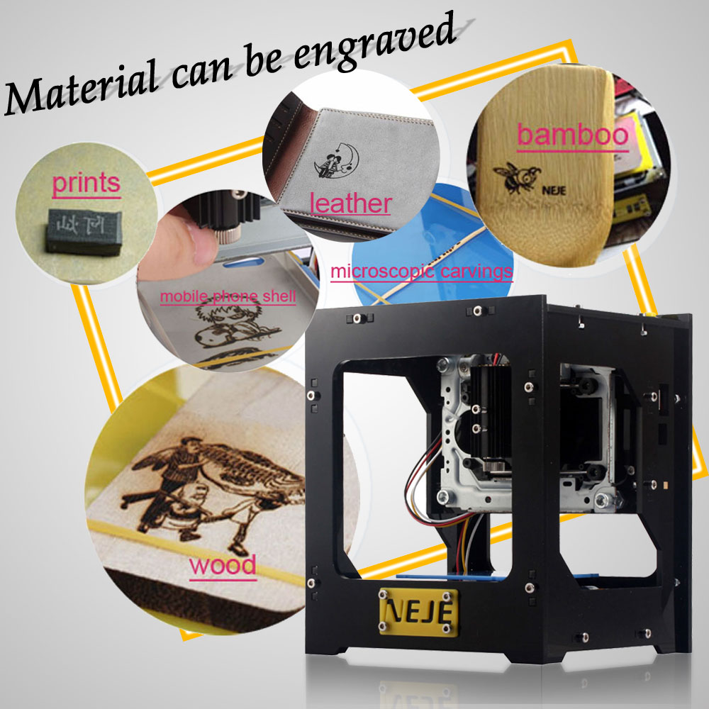 Mini Laser Engraver Cnc Router - NEJE 500MW Mini CNC Router เครื่องตัดเลเซอร์