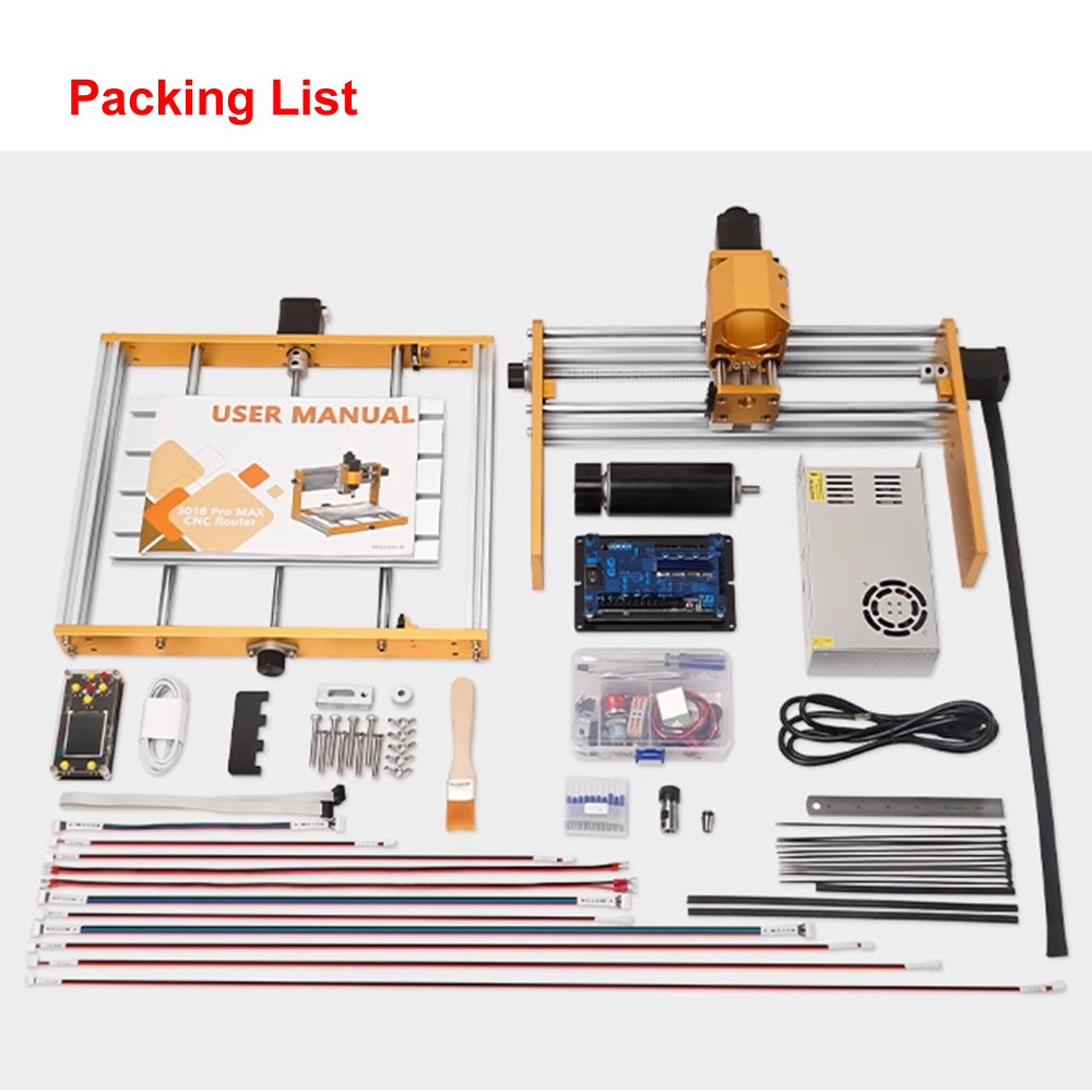 Mini Laser Engraver Cnc Router - เครื่องแกะสลักเลเซอร์อลูมิเนียมแบบออฟไลน์ขนาดเล็ก CNC Router 3018 รุ่น 3018