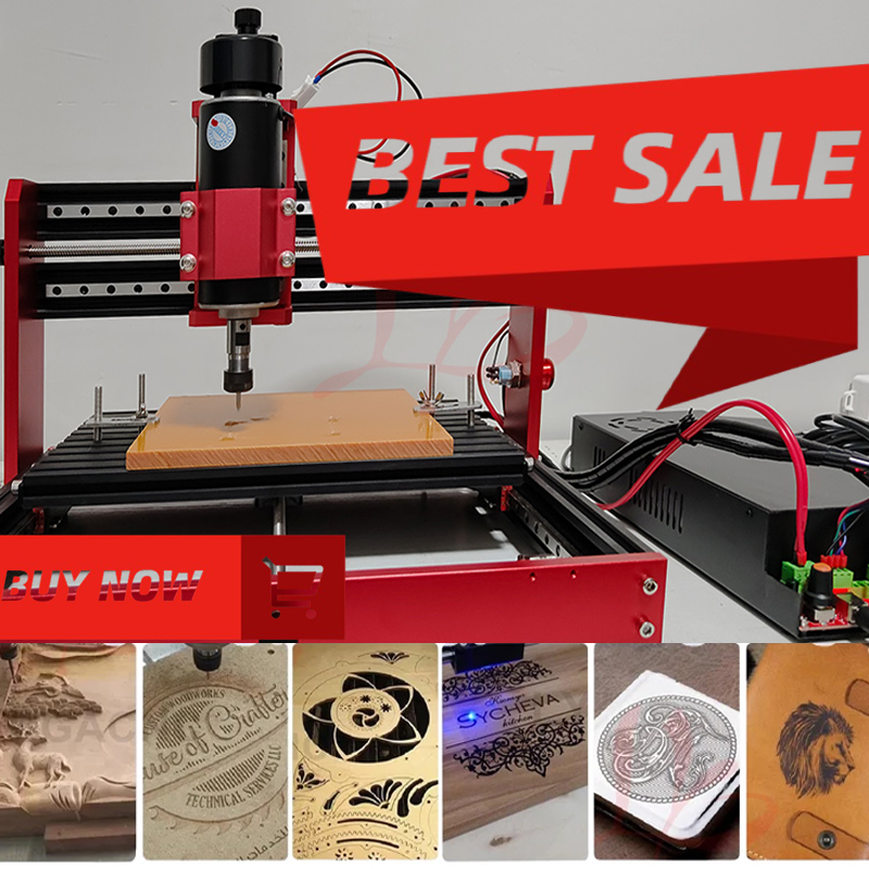 Mini Laser Engraver Cnc Router - เครื่องแกะสลัก CNC รุ่น Mini 3020 รางเหลี่ยม