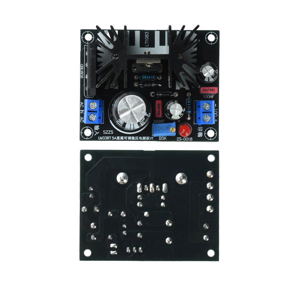 โมดูลควบคุมแรงดันไฟฟ้าแบบปรับค - Linear Lab Power Supply Adjustable บทวิจารณ์และราคา