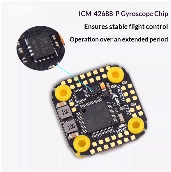 ชุดควบคุมการบิน JHEMCU F722 NO - Fpv Flight Controller F7 Stack 60A บทวิจารณ์และราคา