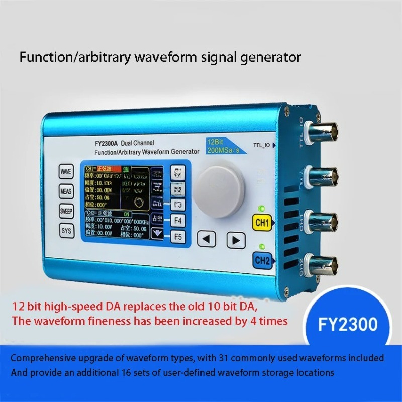FY2300 ฟังก์ชั่น DDS แบบสองช่อ - Function Arbitrary Waveform Generator บทวิจารณ์และราคา