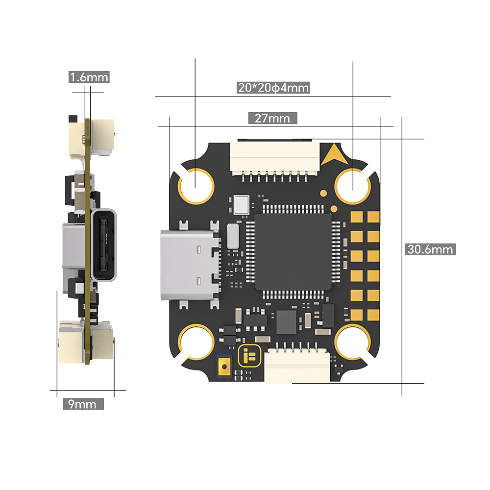 IFlight Borg F7 Mini Stack Bor - Fpv Flight Controller F7 Stack 60A บทวิจารณ์และราคา