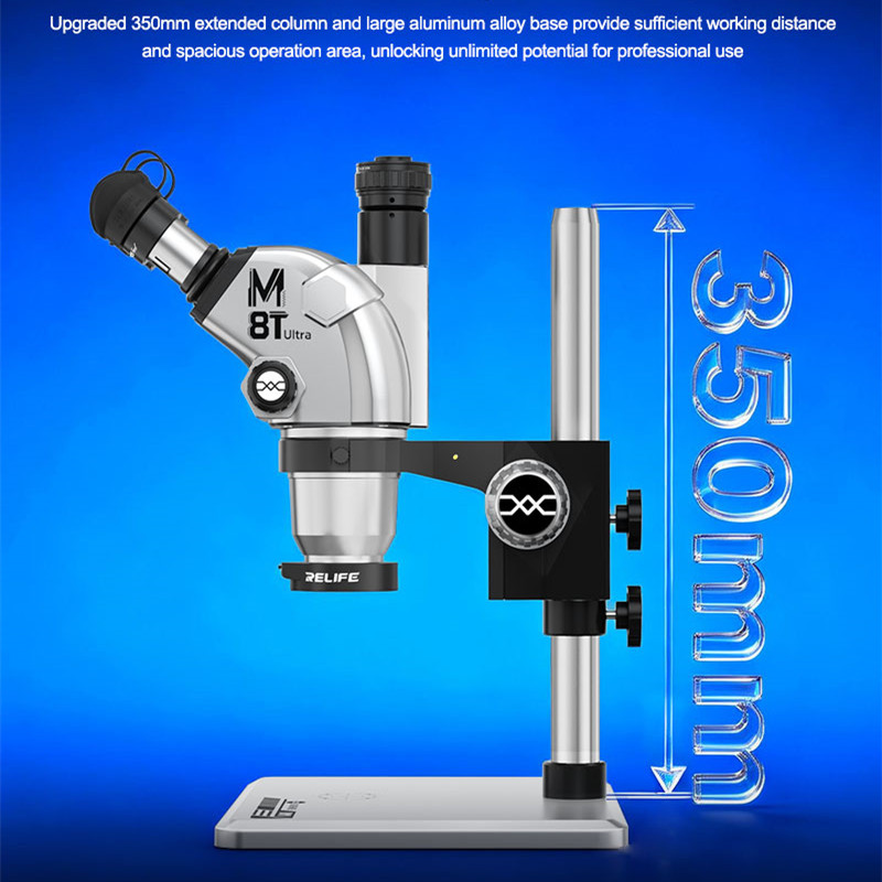 กล้องจุลทรรศน์สเตอริโอแบบ Trin - Stereo Trinocular Microscope Pcb บทวิจารณ์และราคา