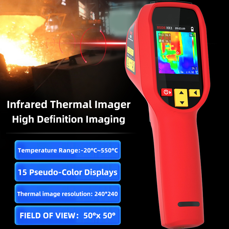 กล้องถ่ายภาพความร้อน HX1 240X2 - Thermal Imaging Camera Pcb Repair บทวิจารณ์และราคา