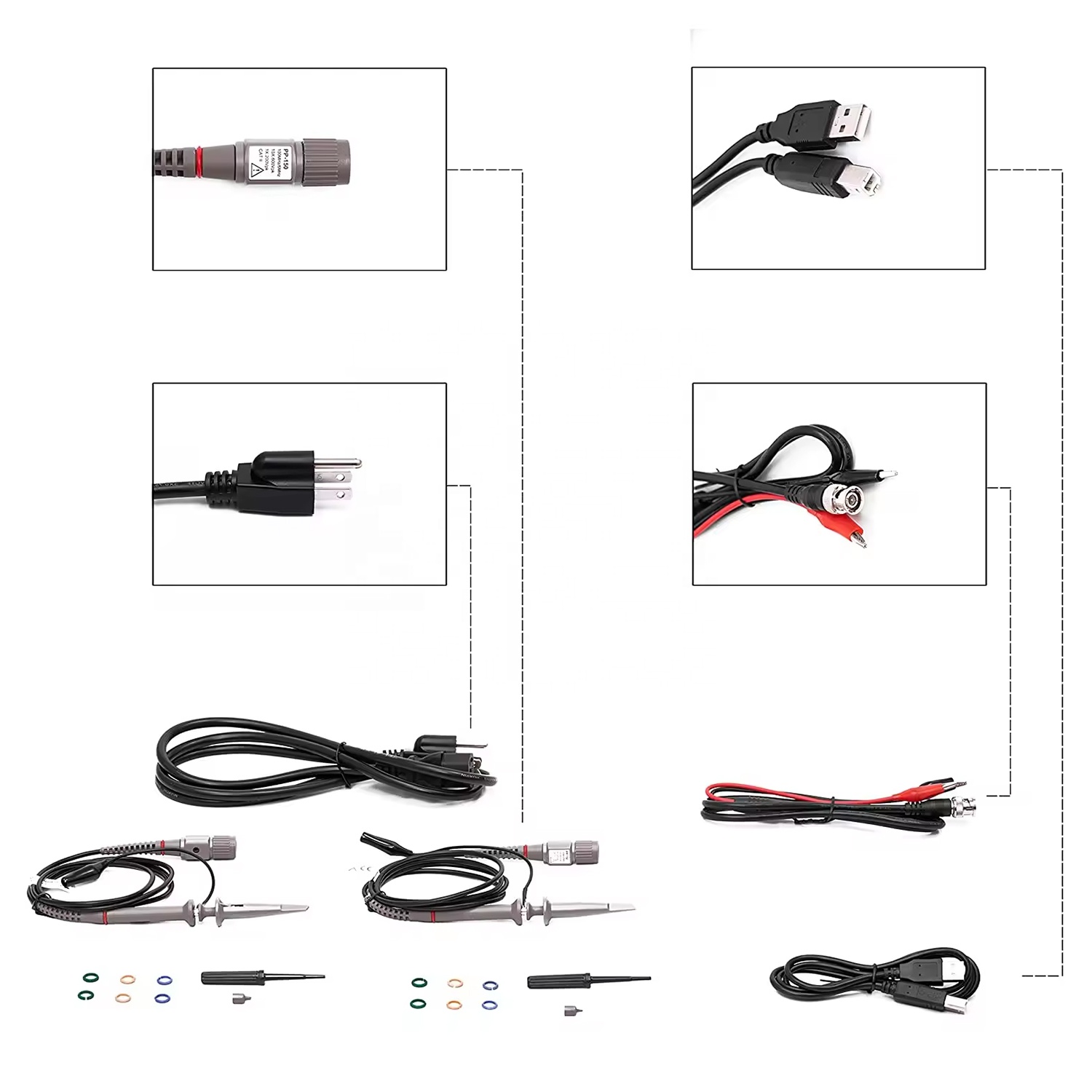 DSO2C10 DSO2C15 DSO2C10 ออสซิล - Digital Storage Oscilloscope 100Mhz บทวิจารณ์และราคา
