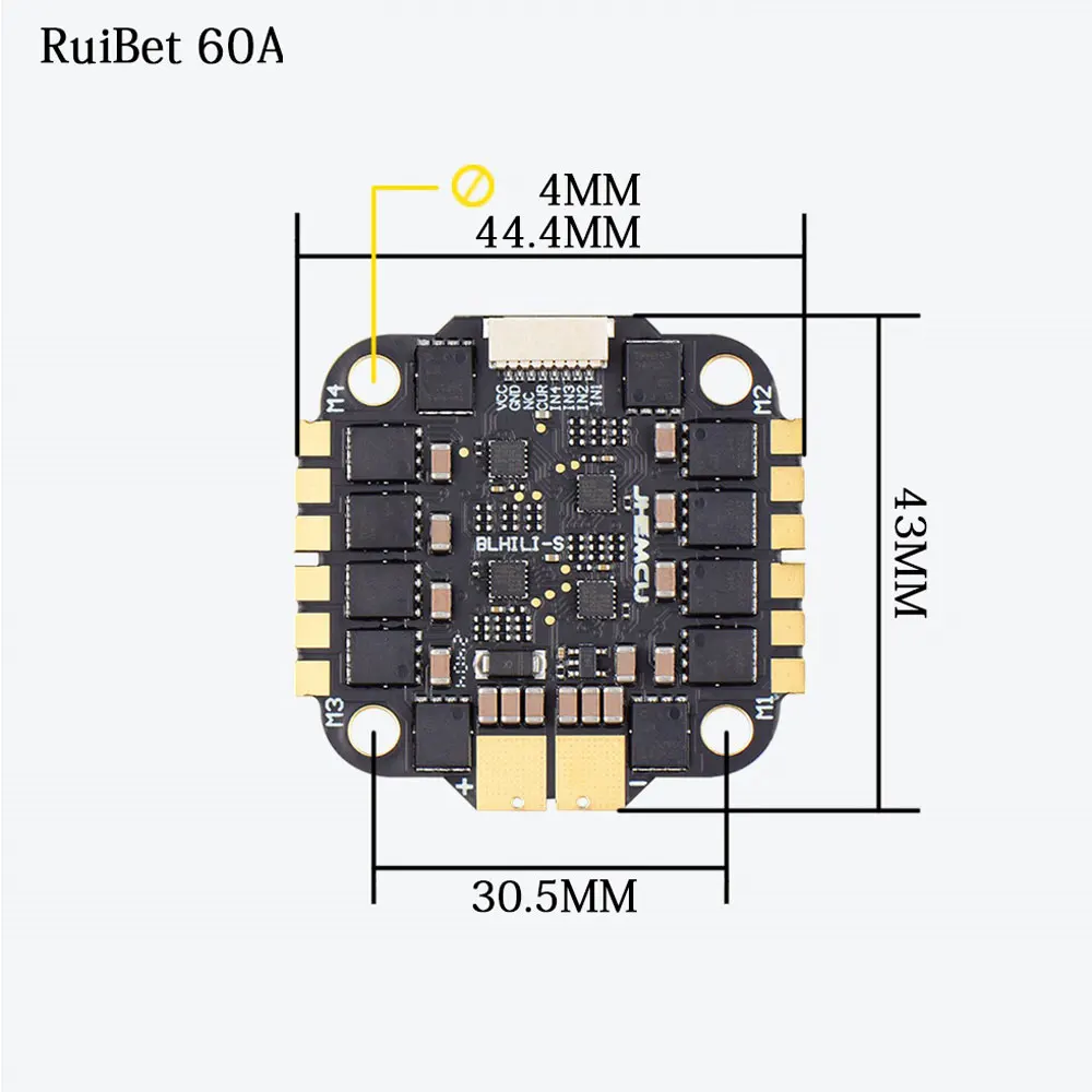 Jhemcu F7 Stack F722 Dual Flig - Fpv Flight Controller F7 Stack 60A บทวิจารณ์และราคา