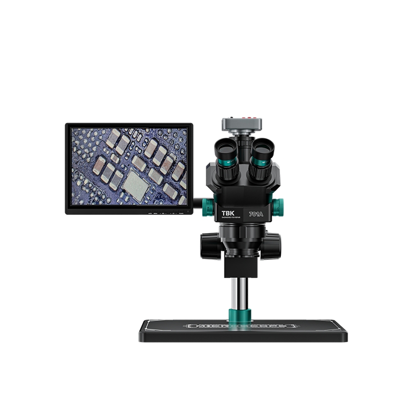 กล้องจุลทรรศน์สเตอริโอแบบ Trin - Stereo Trinocular Microscope Pcb บทวิจารณ์และราคา