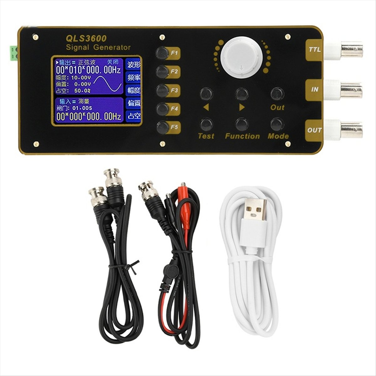 เครื่องกำเนิดสัญญาณ M85K QLS32 - Function Arbitrary Waveform Generator บทวิจารณ์และราคา