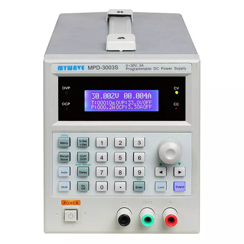 แหล่งจ่ายไฟฟ้ากระแสตรงแบบดิจิต - Linear Lab Power Supply Adjustable บทวิจารณ์และราคา