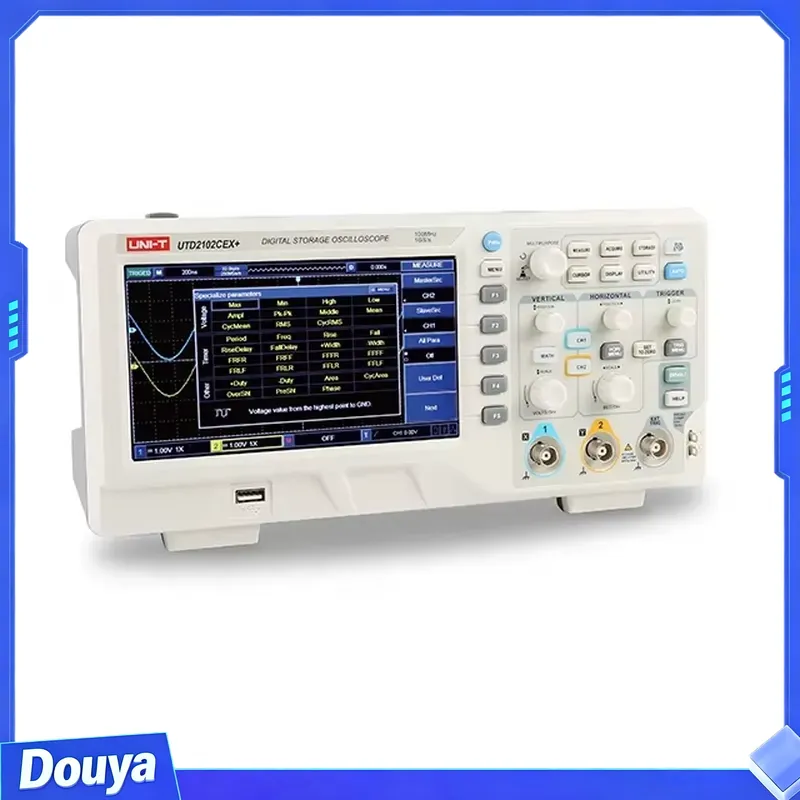 ออสซิลโลสโคปดิจิตอลแบบสองช่องส - Digital Storage Oscilloscope 100Mhz บทวิจารณ์และราคา