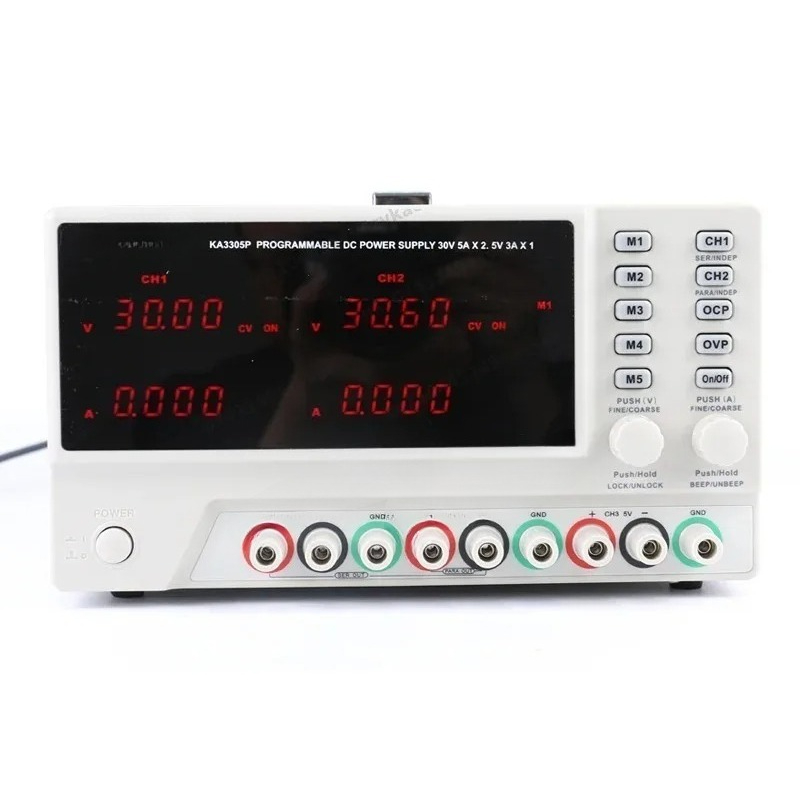 แหล่งจ่ายไฟแบบปรับค่าได้ที่สาม - Linear Lab Power Supply Adjustable บทวิจารณ์และราคา