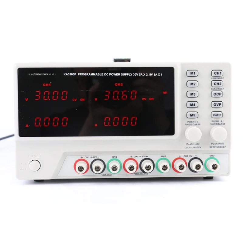 แหล่งจ่ายไฟแบบปรับค่าได้ที่สาม - Linear Lab Power Supply Adjustable บทวิจารณ์และราคา