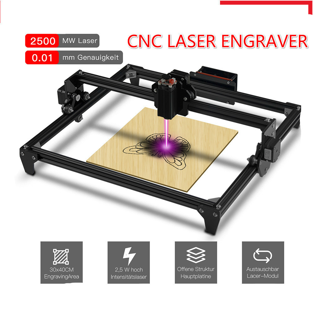 เครื่องแกะสลักเลเซอร์ CNC ขนาด - Mini Laser Engraver Cnc Router บทวิจารณ์และราคา