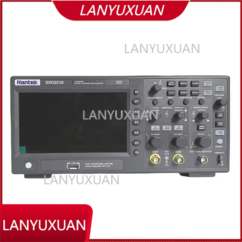 ออสซิลโลสโคปแบบดิจิตอล Hantek  - Digital Storage Oscilloscope 100Mhz บทวิจารณ์และราคา