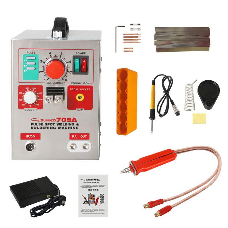 เครื่องเชื่อมแบตเตอรี่ SUNKKO  - Spot Welder 18650 Battery Pack บทวิจารณ์และราคา