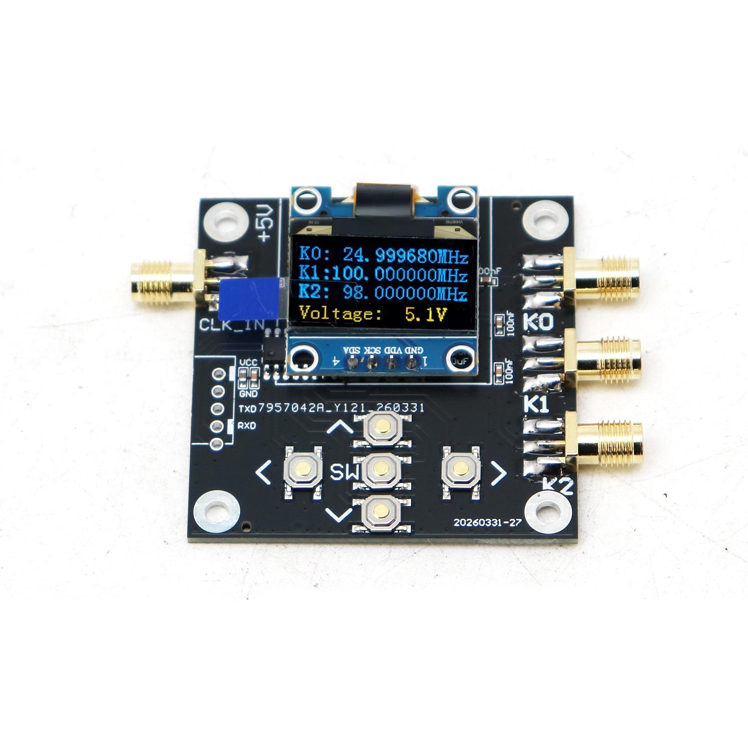 SI5351 เครื่องกำเนิดสัญญาณนาฬิ - Signal Generator Spectrum Analyzer บทวิจารณ์และราคา
