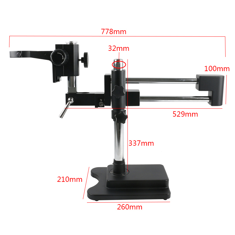 3.5X 90X 180X Simul-Focus Doub - Stereo Trinocular Microscope Pcb บทวิจารณ์และราคา
