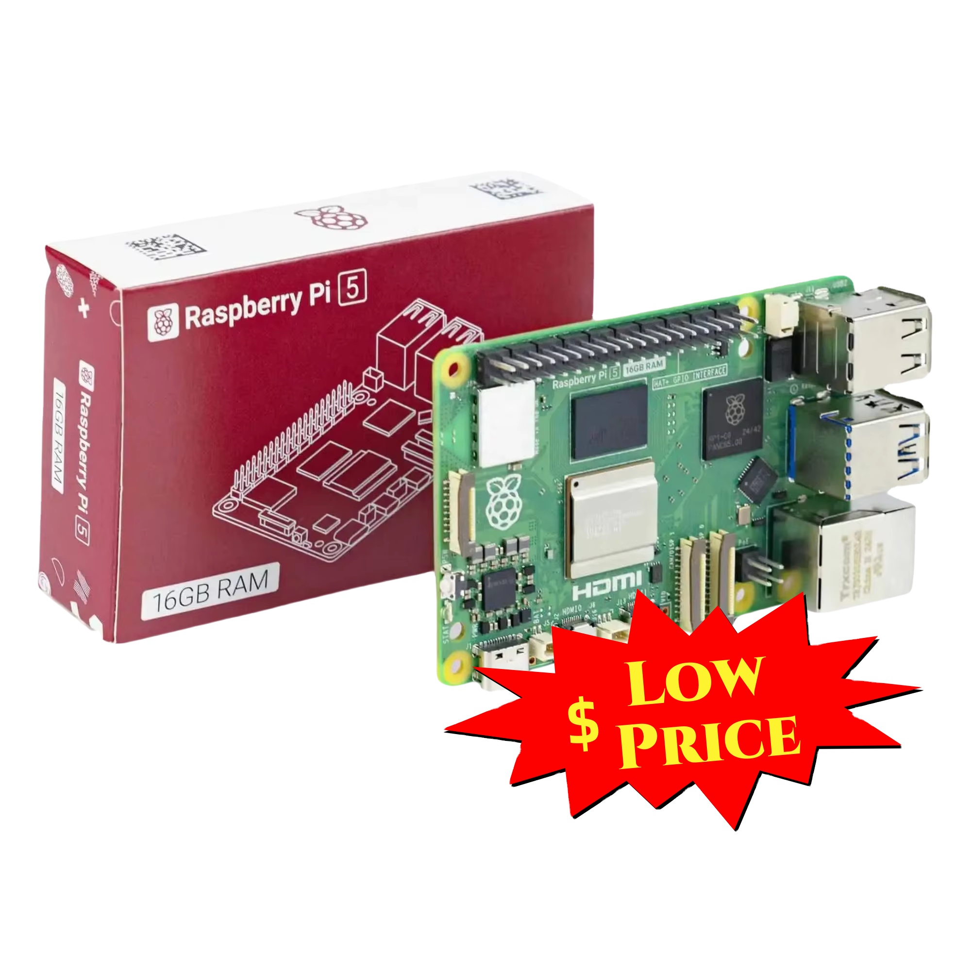 ชุดพัฒนา Raspberry Pi 5 ของแท้ - Raspberry Pi 5 8Gb Kit บทวิจารณ์และราคา