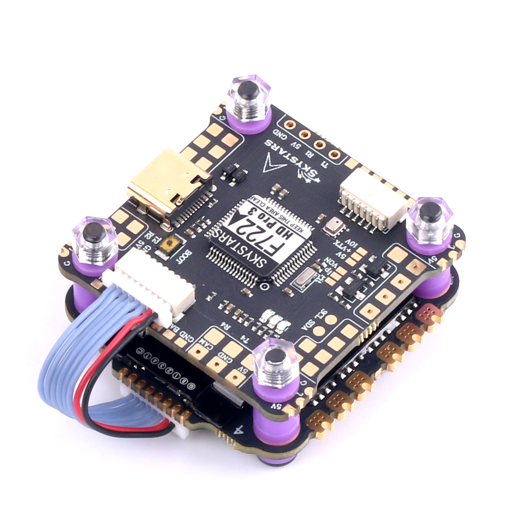 ชุดควบคุมการบิน SKYSTARS F7 แล - Fpv Flight Controller F7 Stack 60A บทวิจารณ์และราคา