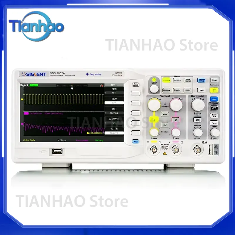 ออสซิลโลสโคปแบบดิจิตอลสำหรับ S - Digital Storage Oscilloscope 100Mhz บทวิจารณ์และราคา